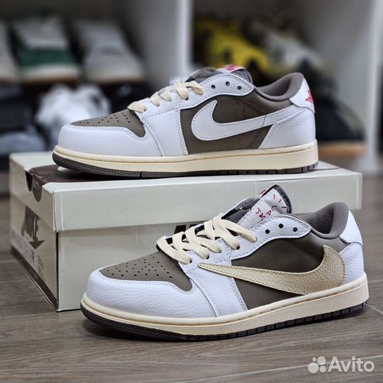 Кроссовки Nike Air Jordan 1 Travis Scott, 41-45