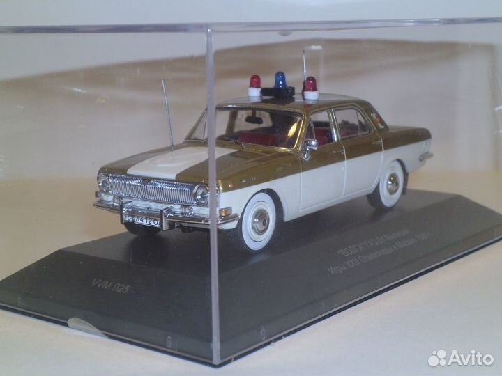 Газ 24 Милиция Олимпийка VVM 1/43