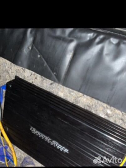 Автомобильный усилитель 4 канала