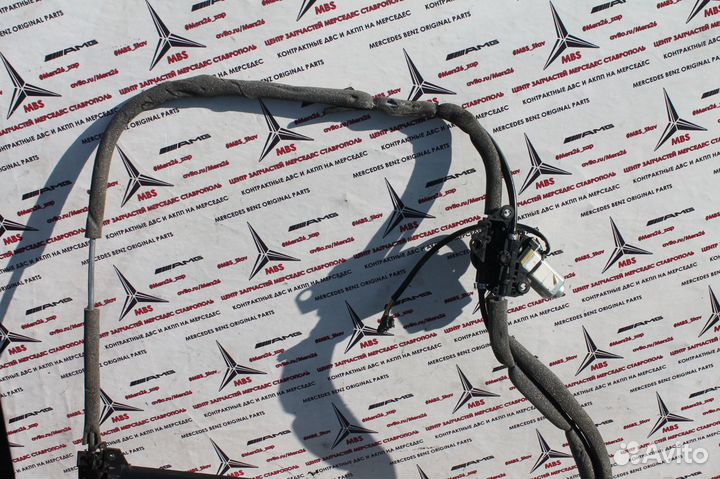 Шторка двери зад правая W221 Long Mercedes