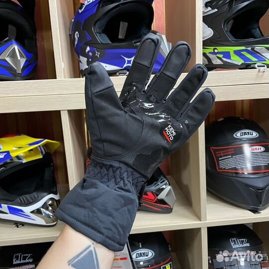 Тёплые зимние перчатки для мото мотоцикла