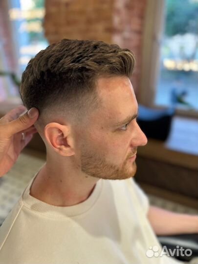 Стрижка мужская в барбер зале