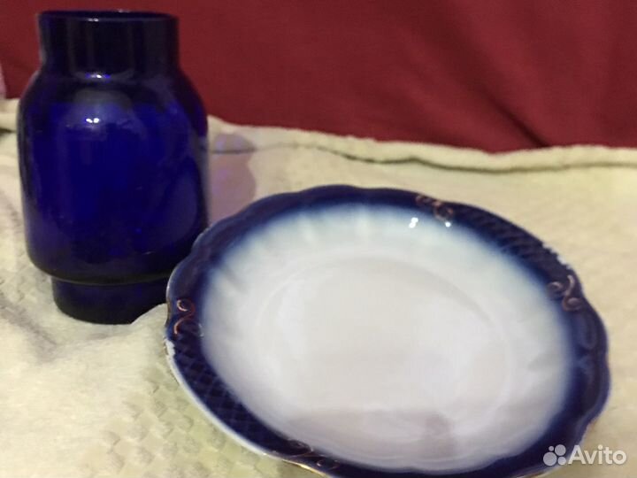 Вазы для фруктов из цветного стекла и хрусталя