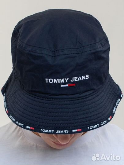 Панама мужская летняя синяя Tommy Jeans