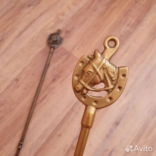 Набор ложек для обуви, металл