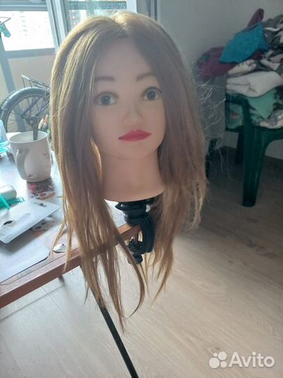 Манекен голова для причесок