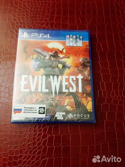 Игры для приставок ps4 ps5 Evil west диск