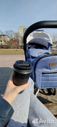 Коляска 2 в 1 adamex amelia