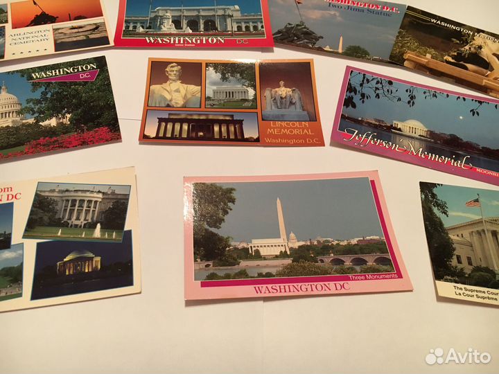 Открытки Washington 2001 года из Америки