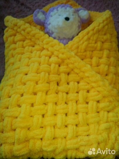 Плед +пинеточки