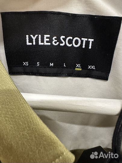 Рубашка Lyle & Scott Washed Shirt новая