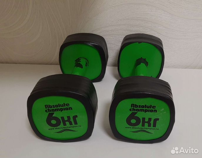 Гантели Absolute Champion 6 кг