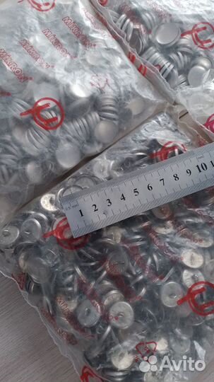 Заготовки для обтяжки пуговиц