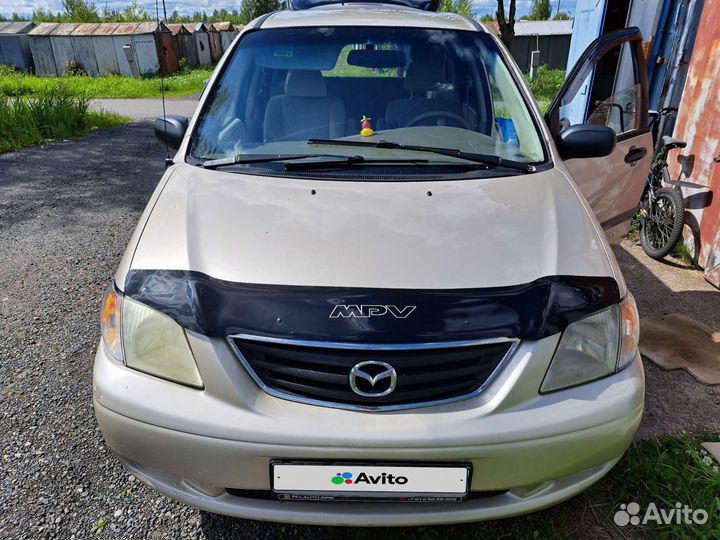 Mazda MPV 2.5 AT, 2001, 230 000 км