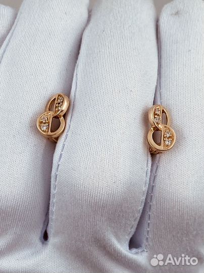 Золотые Серьги 585 пробы. Рассрочка