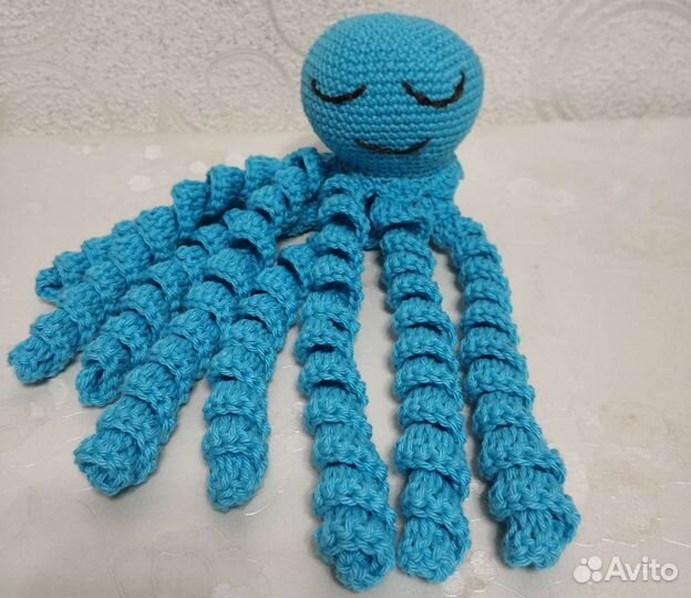 Осьминог для недоношенных деток. Ручная работа