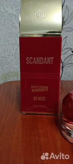 Fragrance World Вода парфюмерная scandant SO nice