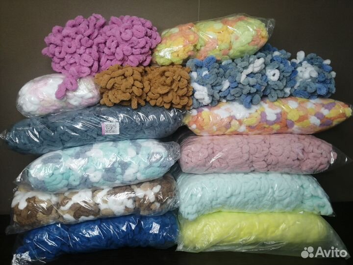 Пряжа alize puffy