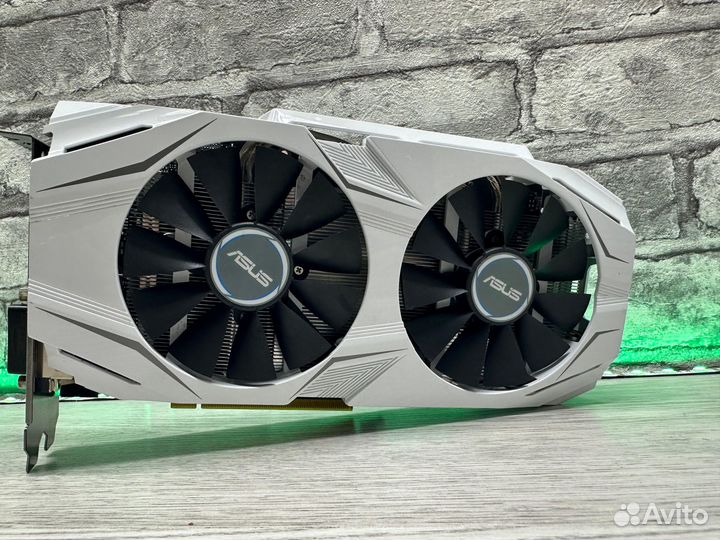 Видеокарта PCI-E Asus GeForce GTX 1060 dual OC 6Gb