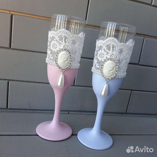 Свадебные бокалы
