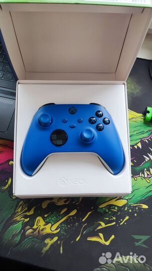 Геймпад xbox series blue
