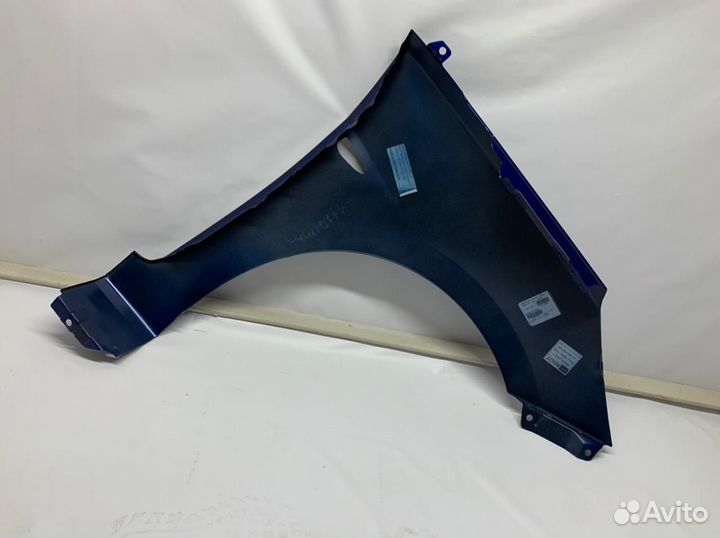 Крыло левое переднее solaris 2010-2017 синий