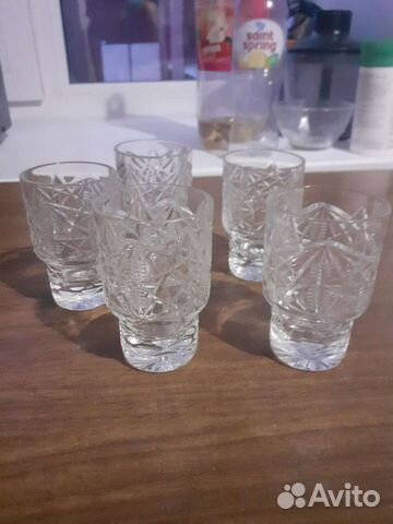 Стопки хрустальные СССР