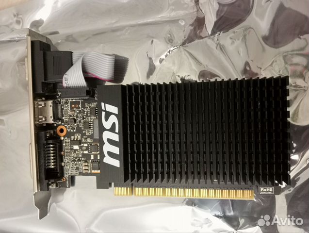 Видеокарта MSI GT 710 2GB DDR3 купить в Санкт-Петербурге | Электроника ...