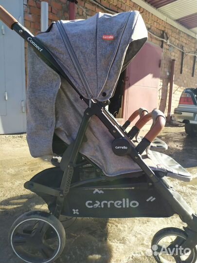 Коляска для двойни carrello connect