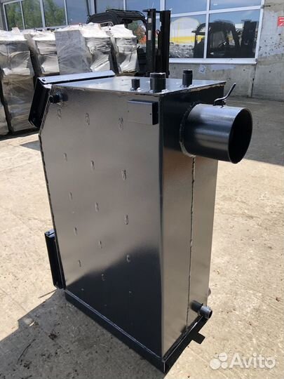 Твердотопливный котёл с увеличенной топкой