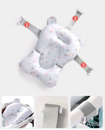 Детский коврик для ванной