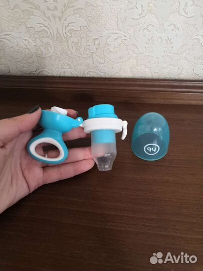 Ниблер Happy Baby+зуб.щётка на пальчик