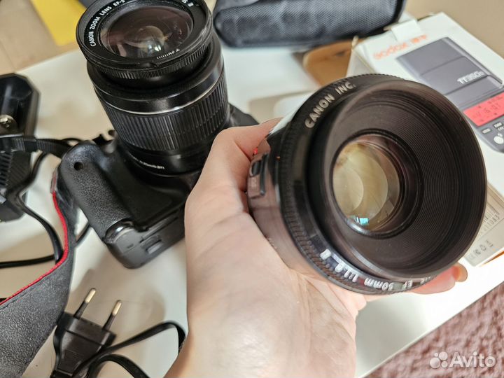 Зеркальный фотоаппарат canon 600d