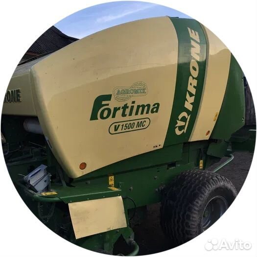 Пресс-подборщик Krone Fortima, 2012