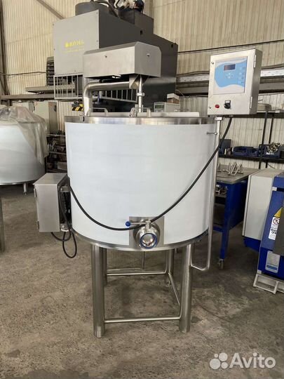 Сыроварня 300л. Пастеризатор молока