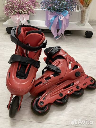 Роликовые коньки раздвижные 30-33 размер