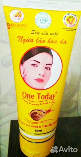 Гель для умывания на улитках