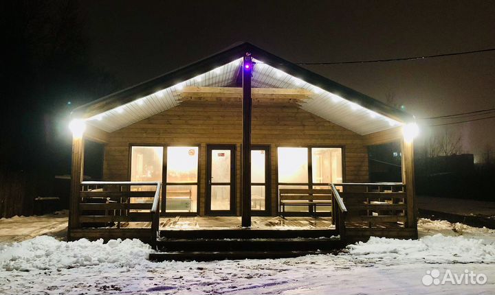 Аренда большого теплого домика (кафе)