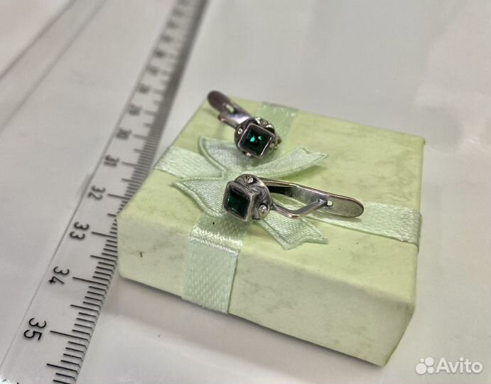 Серебряные серьги