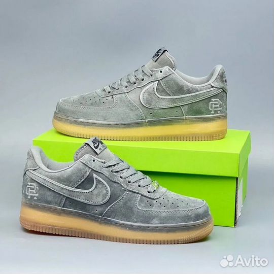 Nike x reigning Champ Air Force 1 Low Grey