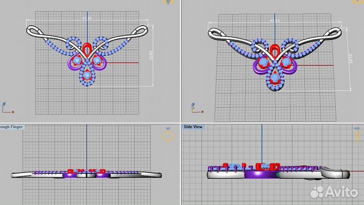 3d моделирование ювелирных изделий и не только