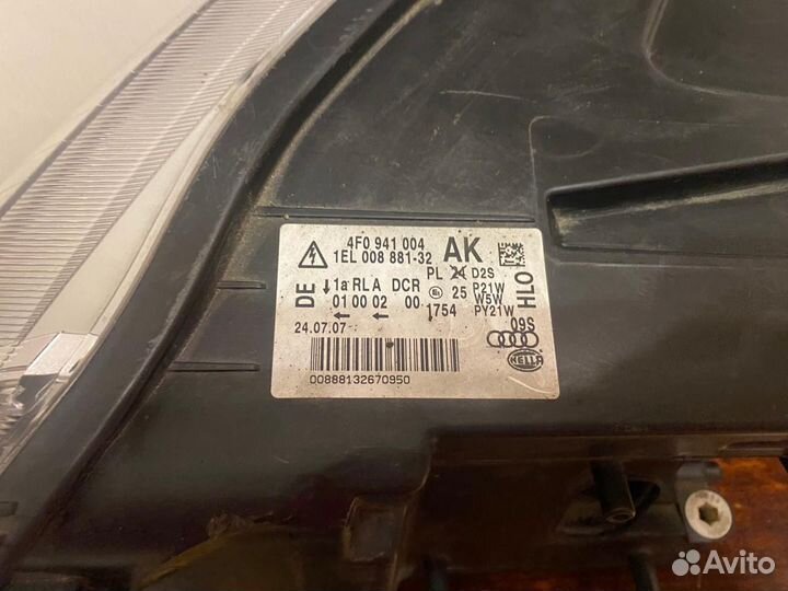 Фара правая передняя Audi A6 (C6.4F)