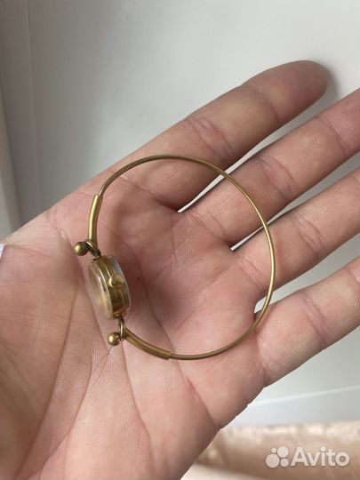 Часы чайка позолоченные