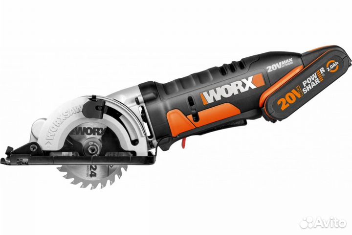 Дисковая аккумуляторная пила worx SAW WX527