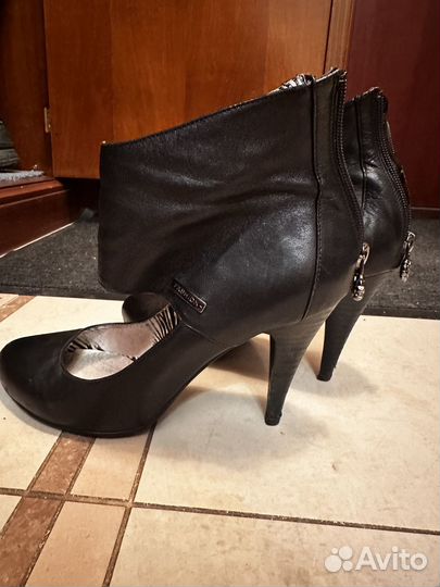 Туфли натуральная кожа 39 - 40 размер