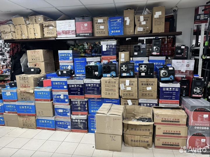 Автономный отопитель 2-8кВт / Сухой фен 12В, 24В