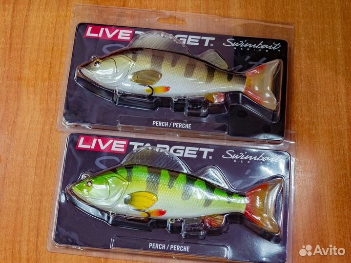 Окуни силиконовые LiveTarget