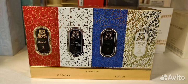 Подарочный набор Attar collection 4 по 30 мл