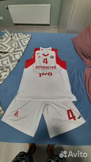 Баскетбольная форма локомотив кубань