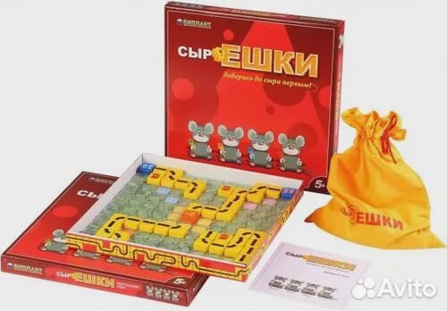 Игра настольная Сыроешки